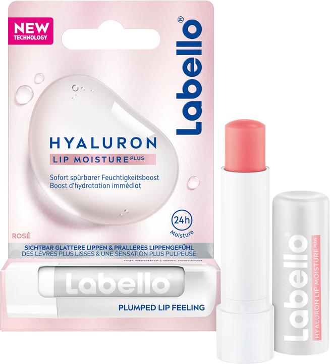Labello Hyaluron Lip Moisture Plus Rosé (Pflegestift, 5.20 ml)