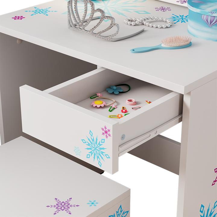 Image du produit Oskar-Store Schneeflocke mit Hocker (55 x 40 x 103 cm)