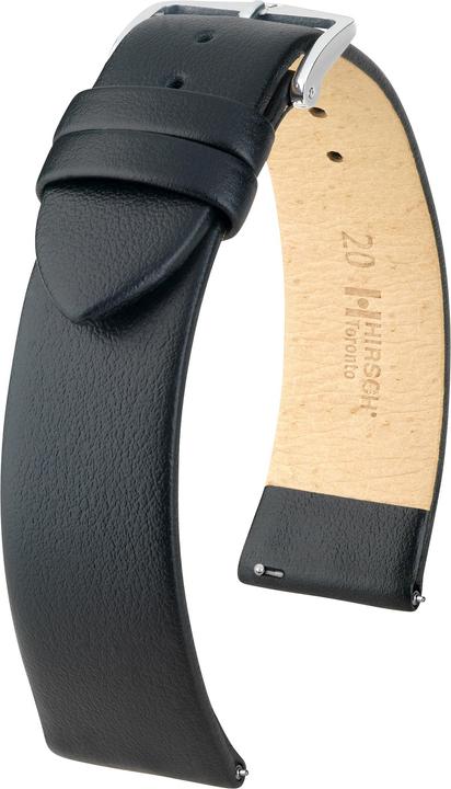 Actual product image Hirsch Toronto (20 mm, Calf, Galaxy Watch 6, Galaxy Watch 6 Pro, Huawei Watch GT 3 Pro (43mm), Polar Unite, Garmin vívoactive 5, Garmin Forerunner 55, Galaxy watch 4 (40mm), Galaxy watch 4 (44mm), Galaxy Watch 5 (44mm), Galaxy Watch 5 Pro)