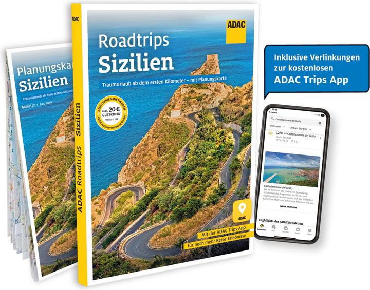 Immagine prodotto Roadtrips - Sizilien (Tedesco, Carsten Drecoll, 2023)