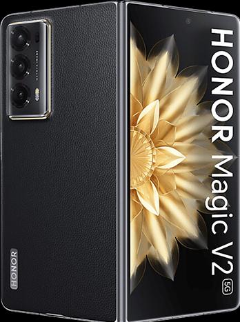 Image du produit Honor Magic V2 5G (512 Go, Leather Black, 7.92", SIM + eSIM, 50 Mpx, 5G)