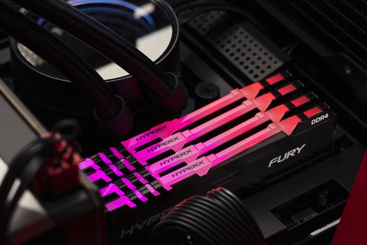 Actual product image HyperX Fury RGB (4 x 16GB, 3200 MHz, DDR4-RAM, DIMM)