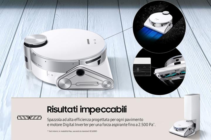 Image du produit Samsung Jet Bot AI+ Aspirateur robot (Robot vacuum)