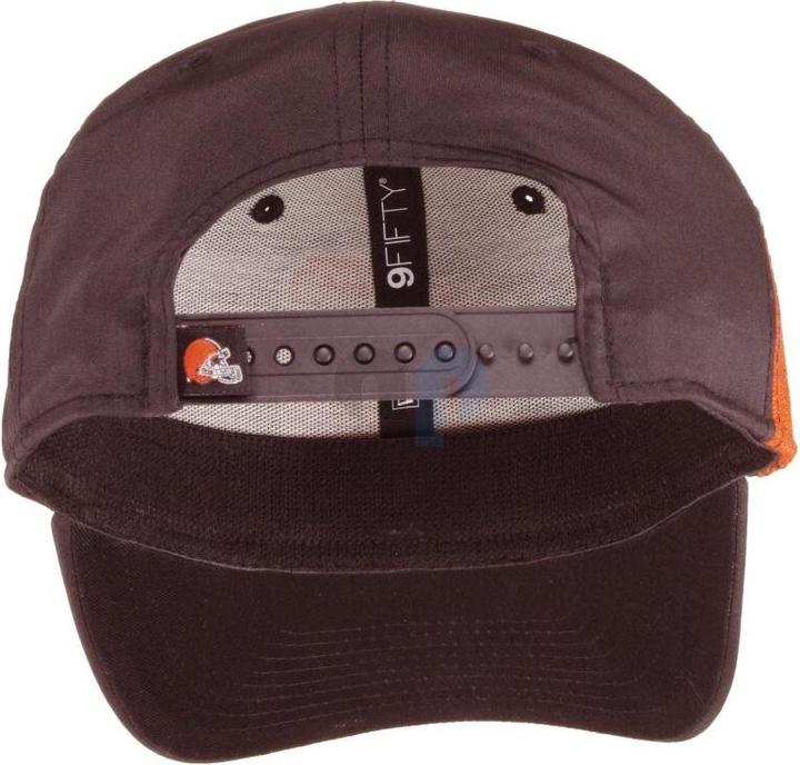 Immagine prodotto New Era NFL - Cleveland Browns - Established Number 9Fifty Stretch Snapback Cap Braun SM (54, 55, 56, 57)
