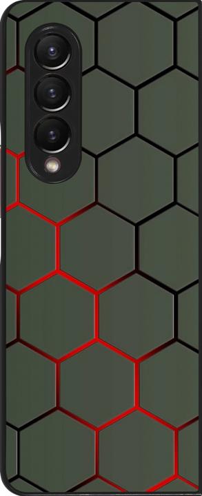 Image du produit PhoneLook Coque Geometric Line red (Samsung Galaxy Z Fold4)