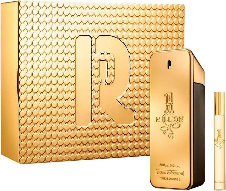 Actual product image Paco Rabanne - 1 Million EDT 200 ml EDt 10 ml - Giftset