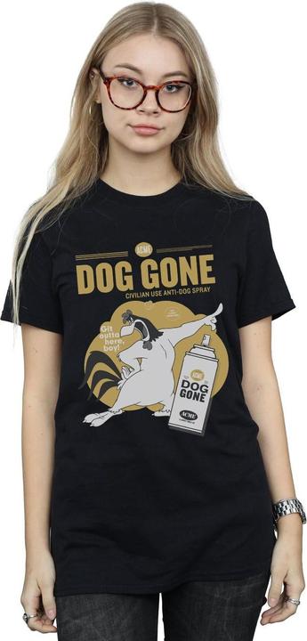 Immagine prodotto Looney Tunes Maglietta Boyfriend in cotone da donna/ragazzo Dog Gone Foghorn Leghorn (L)