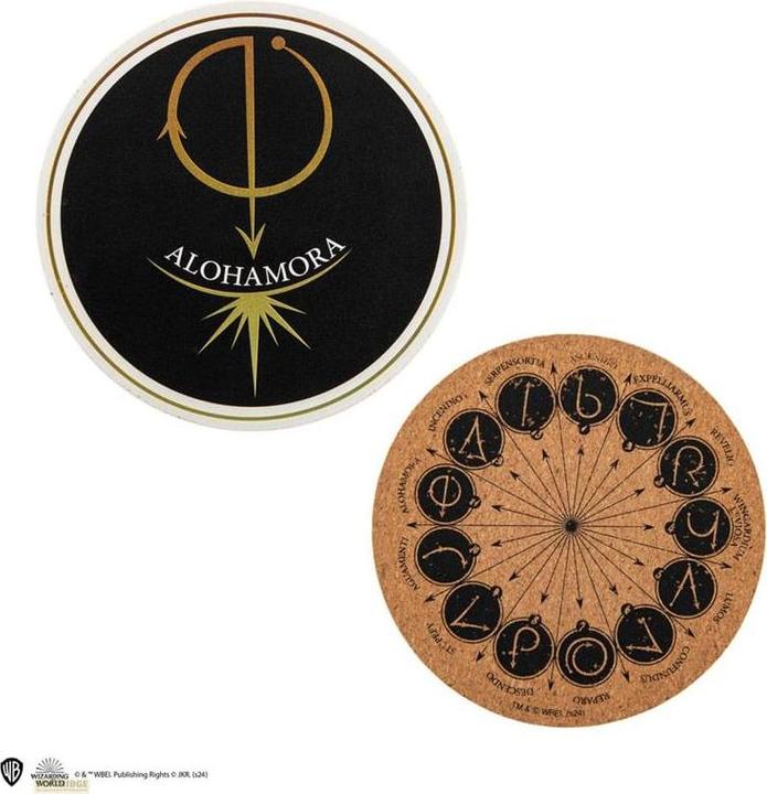 Produktbild Cinereplicas Harry Potter Untersetzer 2er-Pack Spell & Charms (2 x)
