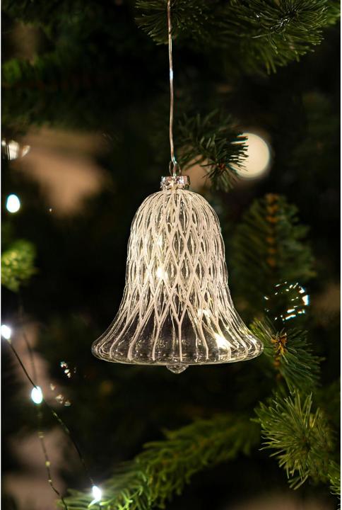 Image du produit Sirius Décoration d'arbre LED Luna Cloche, Ø 9 cm