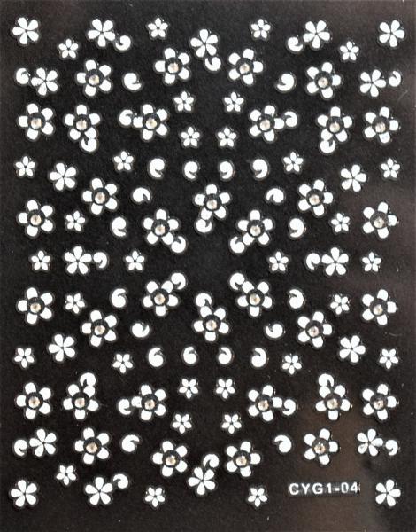 Produktbild Nagellack24 Nail Art Sticker Selbstklebend 1430