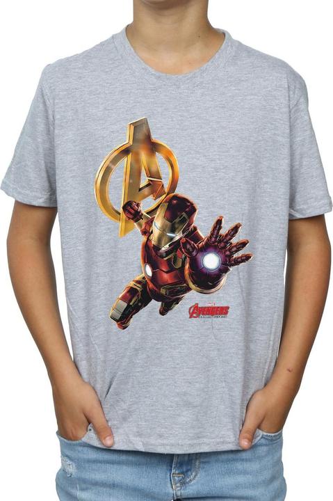 Immagine prodotto Iron Man Pose Maglietta Ragazzi (116)