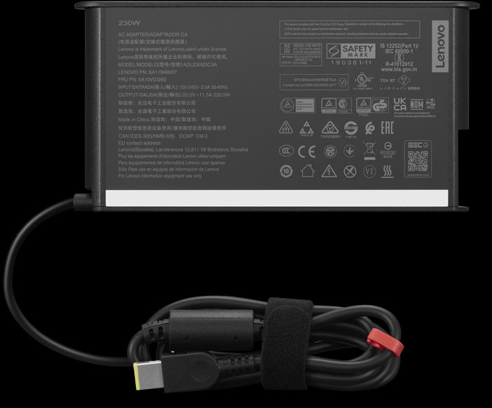 Immagine prodotto Lenovo Adattatore AC ThinkCentre 230W Gen 2 Slim tip - UE (230 W)