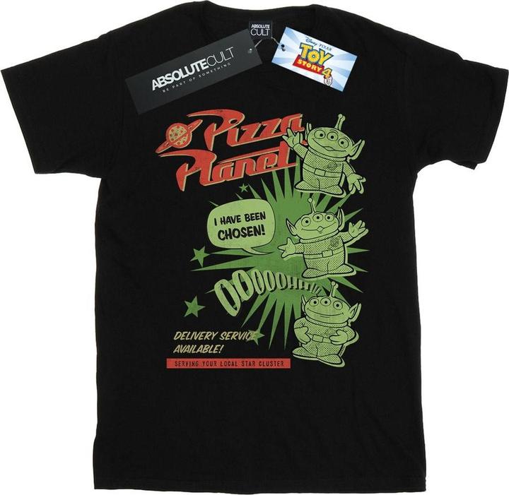 Image du produit Disney - T-shirt TOY STORY PIZZA PLANET LITTLE GREEN MEN - Garçon (152, 158)