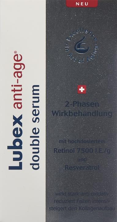 Actual product image Lubex anti-age double serum (30 ml)