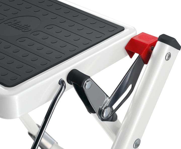 Produktbild Hailo MK60 StandardLine, Stahl-Trittleiter, 2 Stufen (Stehleiter, 50 cm)