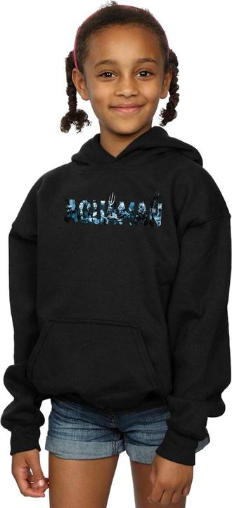 Image du produit - Sweat à capuche AQUAMAN TEXT LOGO - Fille (116)