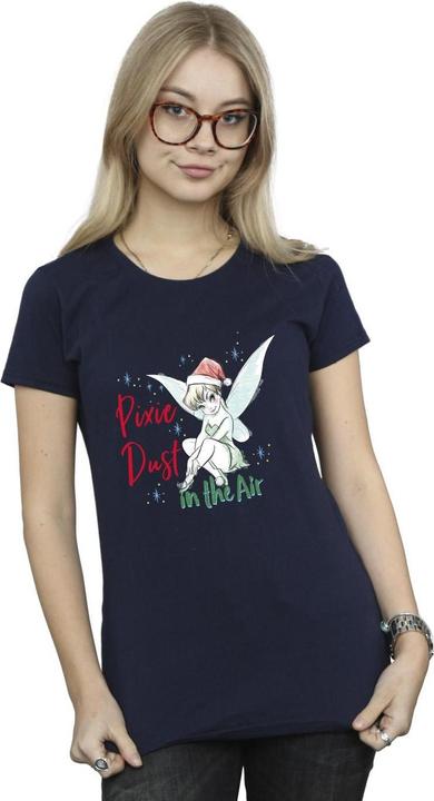 Actual product image Disney Womens/Ladies Tinker Bell Pixie Dust Cotton T-Shirt (XXL)