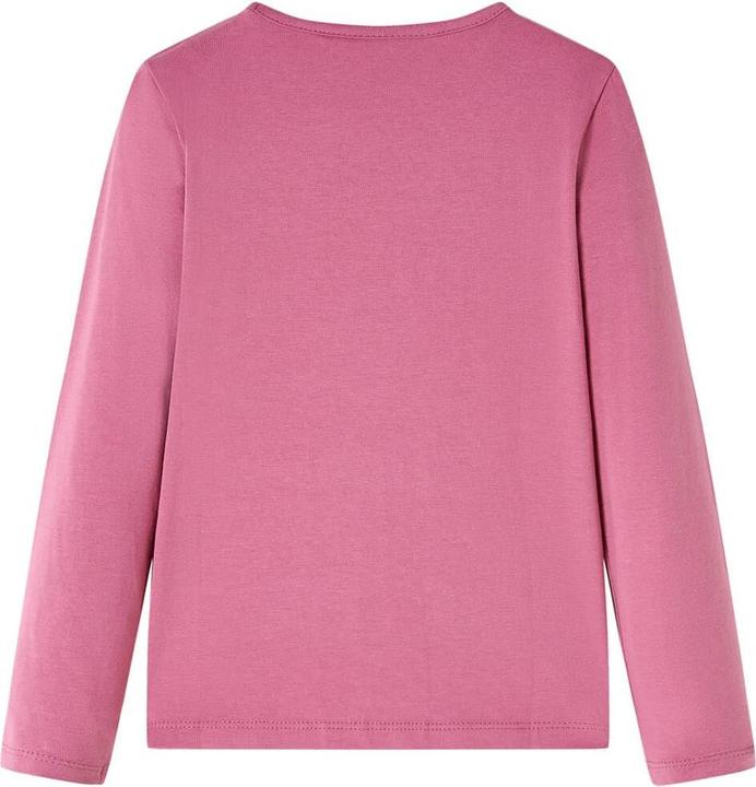 Immagine prodotto VidaXL Camicia da bambino a maniche lunghe rosa lampone 104,Materiale: 95 (104)