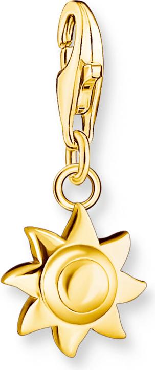 Thomas Sabo Charm-Anhänger Sonne Vergoldet (925er Silber)