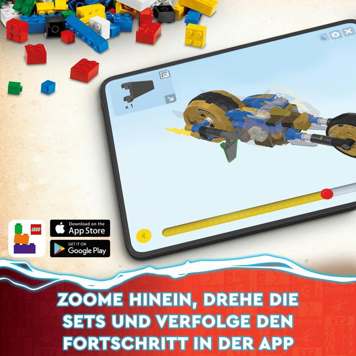 Image du produit LEGO La voiture de course Spinjitzu de Zane Dragonpower (71791, LEGO Ninjago)