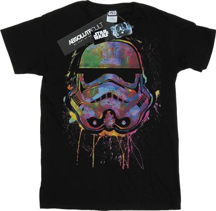 Produktbild Star Wars Stormtrooper Paint Splats TShirt Mädchen (152, 158)