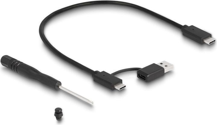 Produktbild Delock Externes Gaming Gehäuse für M.2 N (M.2 2260, M.2 2242, M.2 2280)