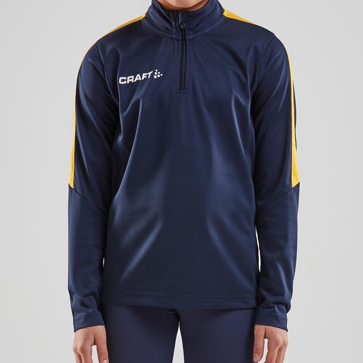 Actual product image Craft Progress Halfzip Ls Tee Kids (122)
