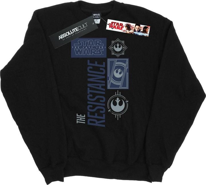 Actual product image Star Wars Mens The Last Jedi The Resistance Sweatshirt (M)