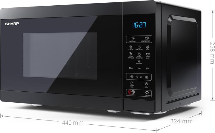 Produktbild Sharp YC-MS02E-B (20 l)