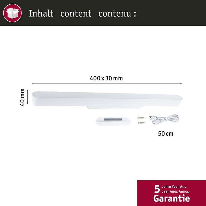 Produktbild Paulmann Möbelaufbauleuchte Atali (310 lm)