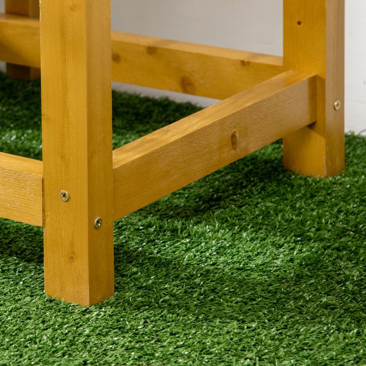Actual product image Outsunny Raised bed with work surface