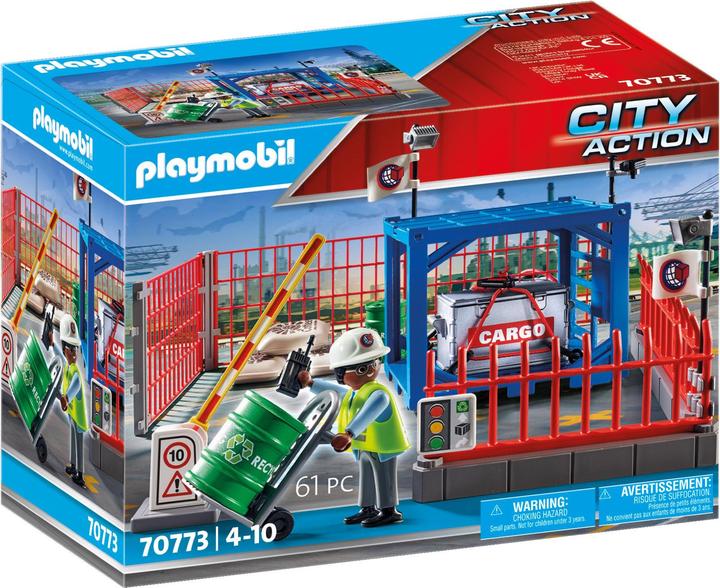 Image du produit Playmobil Entrepôt de fret (70773, Playmobil City Action)