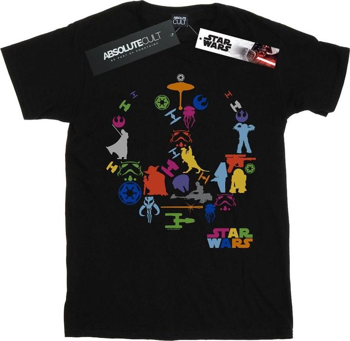 Immagine prodotto Star Wars Silhouette Collage Maglietta Uomo (4XL)