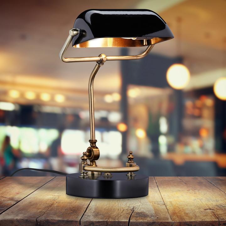 Produktbild Relaxdays Bankerlampe (E27)