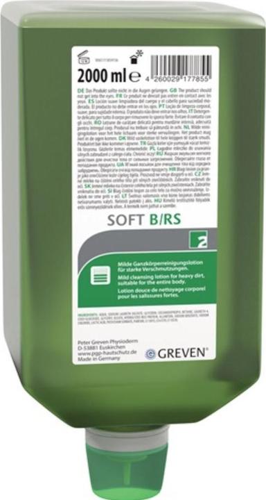PGP Hautreinigungslotion GREVEN® SOFT B/RS 2 2 l Flasche (Körperlotion, 2000 ml)