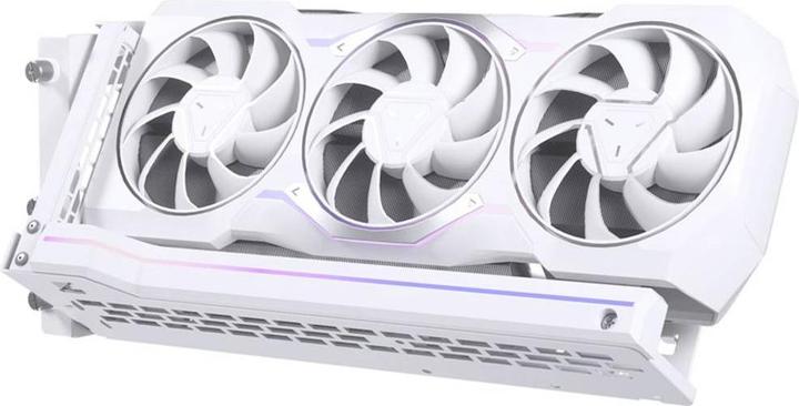 Actual product image Phanteks Premium Vertical GPU Bracket + PCIe 4.0 x 16 Riser Cable, DRGB - 220 mm, white