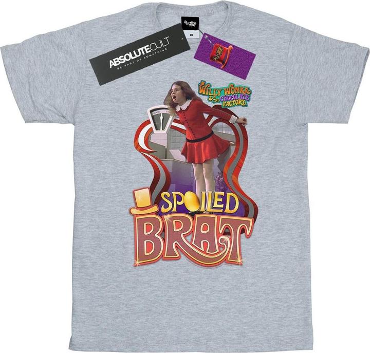 Actual product image Willy Wonka & the Chocolate Factory Boys Spoiled Brat T-Shirt (140, 146)