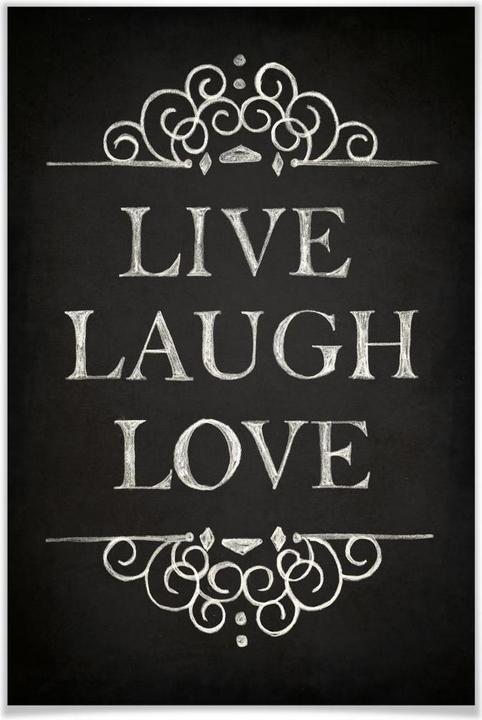 Image du produit Trenddeko Rire en direct Amour (60 x 90 cm)