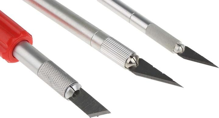 Actual product image Rs Pro Craft knife set with 10 blades (Replacement blade)