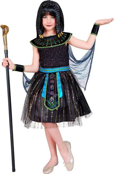 Immagine prodotto Widmann ÄGYPTISCHE HERRSCHERIN (Kleid mit Armstulpen und Umhang), 116 cm / 4-5 Years (116)