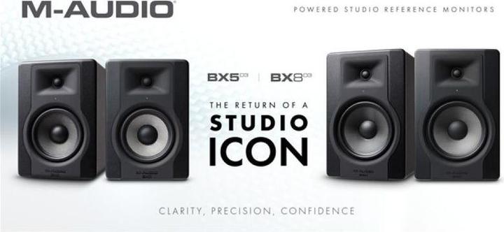 Immagine prodotto M-Audio Bx8 D3 (Attivo, 1 pz., 1x 150 W)
