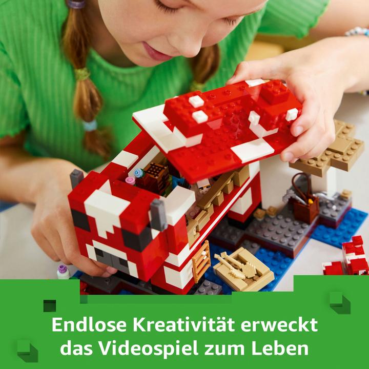 Produktbild LEGO Das Pilzkuh-Haus (21270, LEGO Minecraft)