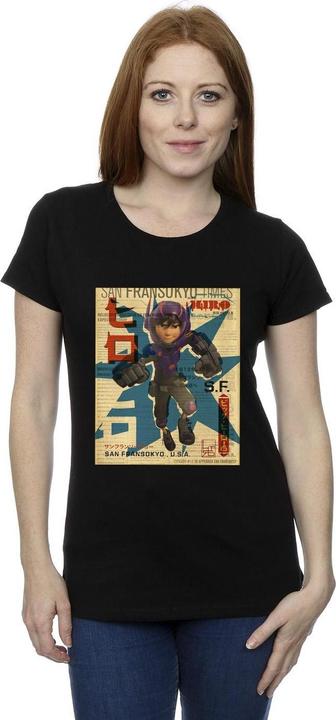 Produktbild Disney Big Hero 6 Baymax Hiro Newspaper TShirt (XL)