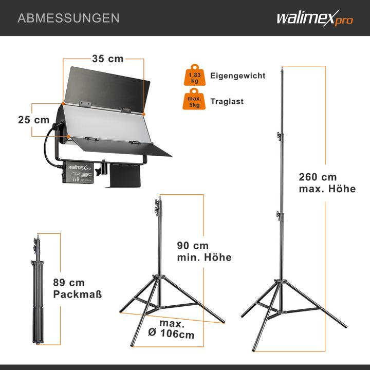 Produktbild Walimex Sirius 160 (Flächenleuchte)