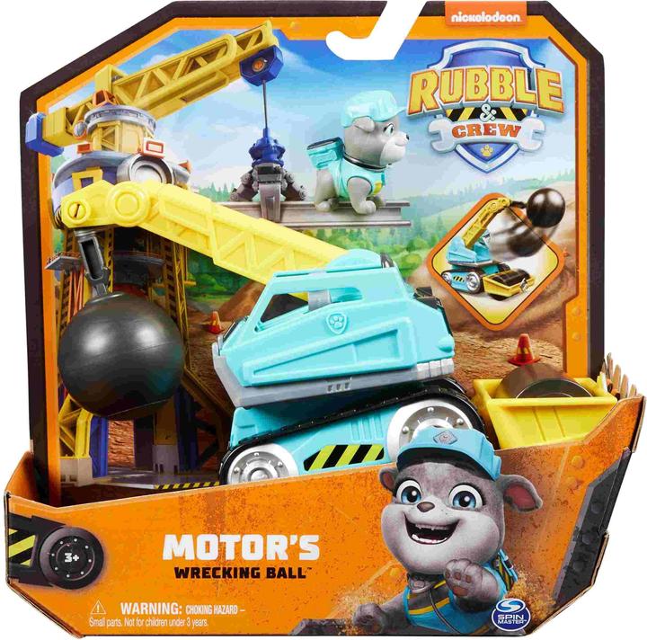 Actual product image Spin Master Wrecking ball construction vehicle engine