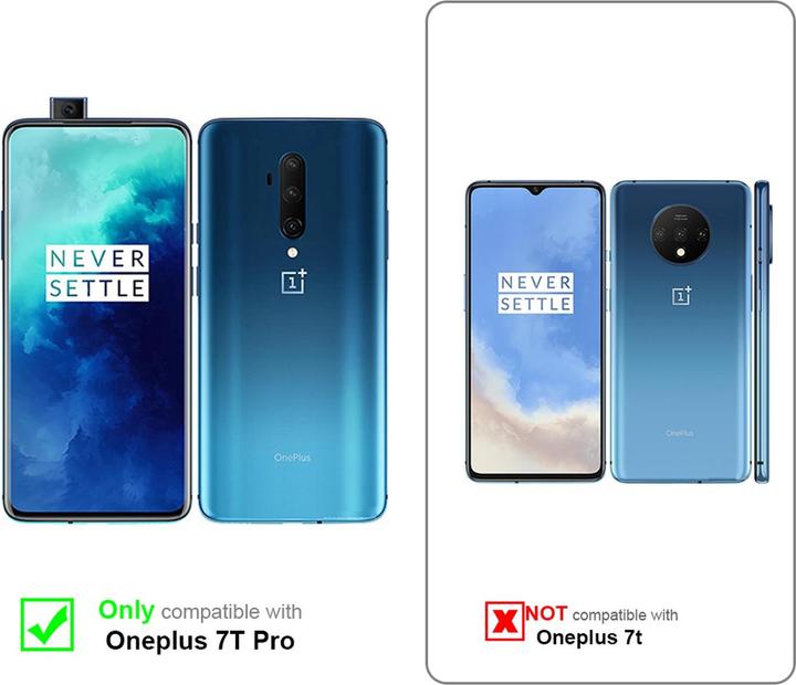 Productafbeelding Cadorabo Boek Onzichtbare Magneethoes (OnePlus 7T Pro)