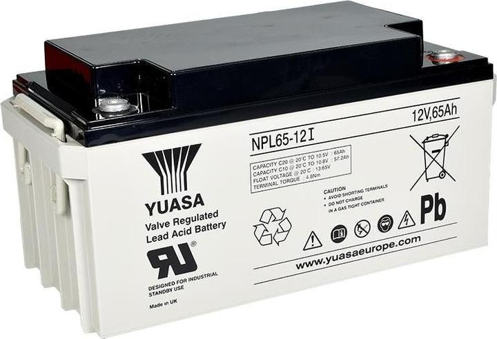 Yuasa NPL65-12I 12V 65Ah UPS battery - Longlife (12 V, 65 Ah)
