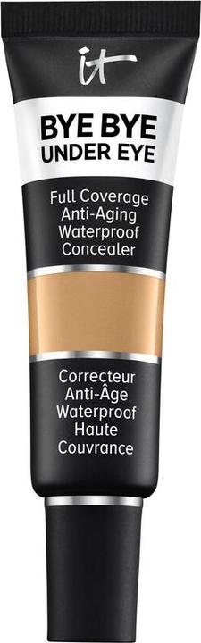 It Cosmetics Bye Bye Under Eye Full Coverage Anti-Aging Waterproof Concealer 0.4oz 23.5 Medium Amber (Medium Amber)
