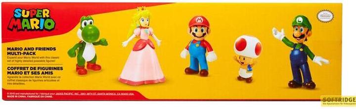 Immagine prodotto Jakks Pacific Nintendo: set di 5 figurine di Super Mario ( 6,5 cm)