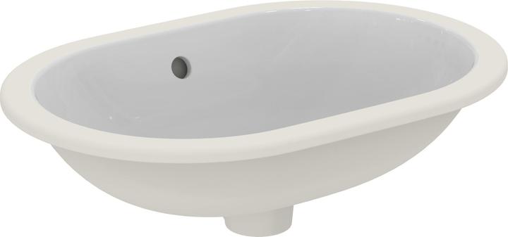 Actual product image Ideal Standard Connect Undercounter washbasin oval 550mm E5048 (380 mm, 550 mm)